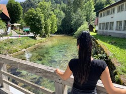 A short vacation in Slovenia - Vintgar Gorge, lake Bled and Bohinj (1st day)