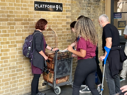 Platform 9 ¾, King's Cross, London