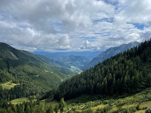 Mountains in Praebichl, Austria